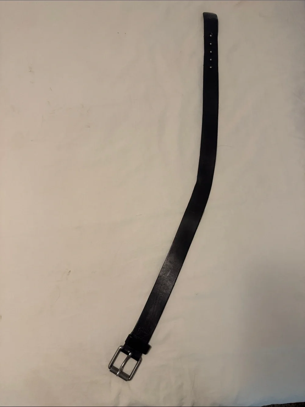 Fossil Belt, Black, Genuine Leather, size 32